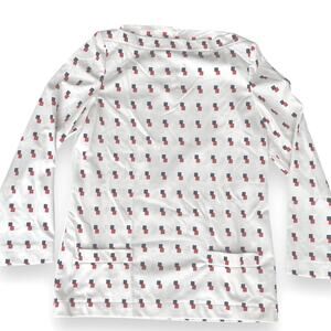 Vintage 60s Bleyle for Hooper Boat Neck Top MOD Beatnik West Germany European